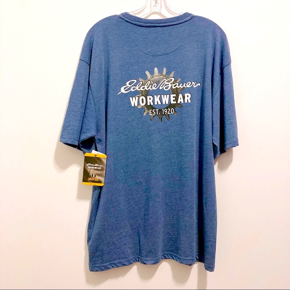 🆕 Eddie Bauer Workwear Stain Resistant Tee Shirt